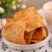 清脆爆香# 襄二陽大米手工锅巴膨化休闲零食400g
