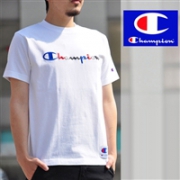 凑单品：Champion冠军 经典款 Script 男士短袖T恤