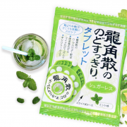 龙角散 润喉糖含片薄荷柠檬味 4袋