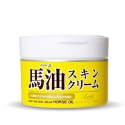 马油（LOSHI）    北海道马油保湿补水面霜 220g*2瓶