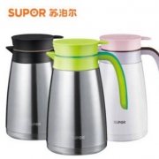 苏泊尔 KC16AF1 家用304不锈钢保温壶1.6L