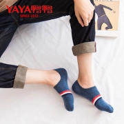 鸭鸭  春夏款 男中筒/短筒棉袜 5双