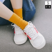 nimonimo 女士中筒堆堆袜 5双礼盒装