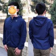 我们买过 地球科学家 防泼水微弹力 男皮肤风衣 版型赞