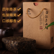 道然 湖南安化 正宗金花茯砖茶黑茶 300g