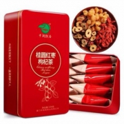 中闽飘香 红枣桂圆枸杞茶 10袋120g铁盒装