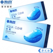 海昌（HYDRON）     H2O 隐形近视眼镜 半年抛 2片