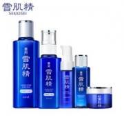 雪肌精SEKKISEI 明星盈润水乳套装(化妆水180ml+乳液130ml+洗颜乳20ml+化妆水24ml+凝露6g)