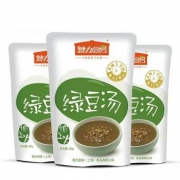 魅力厨房 即食熟绿豆汤+3袋新米粥共1800g