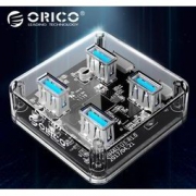 奥睿科（ORICO）USB3.0分线器 一拖四多接口集线器HUB转换器