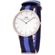 紫色配色也不错~Daniel Wellington swansea系列 0504Dw 女士时装腕表