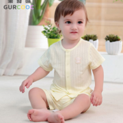 4.9评分！乖奇熊 婴儿内衣套装纯棉薄款 19.9包邮