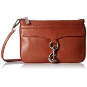 历史新低，中亚Prime会员 : Rebecca Minkoff Skinny Mac 女士牛皮斜挎包