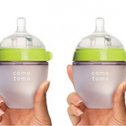 比海外购便宜！Comotomo可么多么 奶瓶 绿色5 Ounces (150ml) 两只装