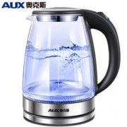18日8点：AUX 奥克斯 HX-A6260 耐热高硼硅电热水壶 1.8L