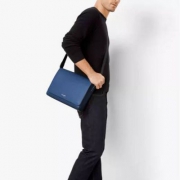 Michael Kors Harrison 中号男士真皮公文包 4色 $134.33（下单7.5折）