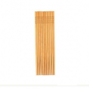 天然健康# 靓家 家用碳化竹木质筷子20双