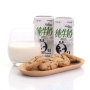 中粮上质 德国进口 脱脂牛奶200ml*24
