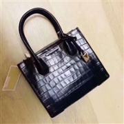 Michael Kors 中号 Mercer 鳄鱼纹理托特包