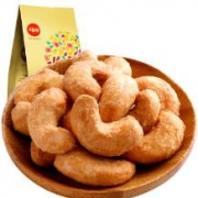 限华东：百草味 盐焗味坚果零食 盐焗腰果 190g/袋*5袋