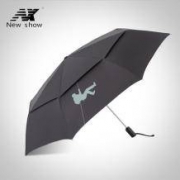 NEW SHOW NX 511军工全自动折叠超大号三折伞