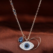 SWAROVSKI 施华洛世奇 Duo Evil Eye 恶魔之眼 5172560 项链 +凑单品 404元包邮（双重优惠）