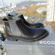 国内￥2199，ECCO 爱步 Knoxville 诺斯 男士真皮切尔西靴 $89.99