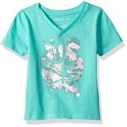 Calvin Klein Liquid Logo Tee 女童纯棉T恤