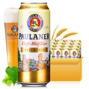 京东PLUS会员：Paulaner 保拉纳/柏龙 酵母型小麦啤酒 500ml*24瓶