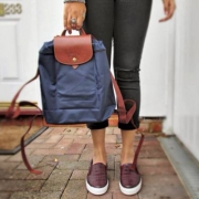 Longchamp 珑骧 可折叠双肩包