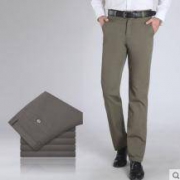 金格瑞 2018春款中年休闲裤男士宽松