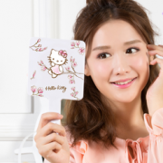 俘获少女心！hello kitty化妆手柄镜