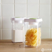 网易严选 按压式真空储物罐 长盖 1L