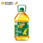 福临门 非转基因压榨玉米油 4.5L