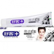 舒客 亮齿白牙膏(竹炭+天然珍珠)120克+流光白活碳深洁牙膏20g