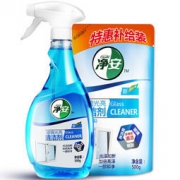 Cleafe 净安 玻璃光亮清洁剂 500g+补充装500g *2件