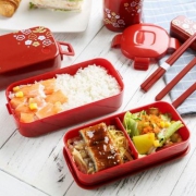 日本和匠 可微波炉加热日式饭盒 4色