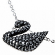 SWAROVSKI 施华洛世奇 黑天鹅 项链 小号*3