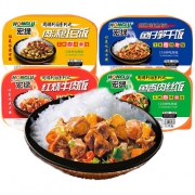 宏绿 懒人自煮 米饭套餐320g*4盒 另赠4包小菜