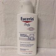 Eucerin优色林宝宝洗发沐浴露 400ml*3瓶装