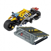LEGO乐高 Technic机械组系列特技摩托积木玩具