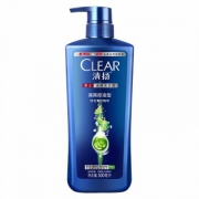 清扬 男士去屑洗发露清爽控油型500ml