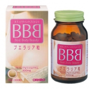 丰胸秘器：ORIHIRO立喜乐Best Body Beauty 完美曲线丰胸片 300粒
