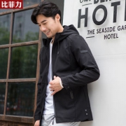 比菲力 2018春款 男士风衣 3色可选