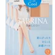GUNZE SABRINA COOL 清爽透气 防晒高弹 丝袜 3双装