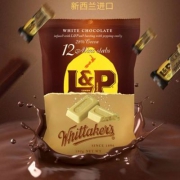 新西兰进口 Whittaker's 惠特克 欢乐柠檬汽水LP跳跳糖白巧克力180g