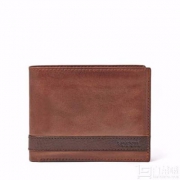 Fossil 化石 Quinn L-Zip 男士真皮钱包 Prime会员免费直邮含税