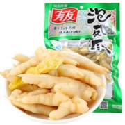 京东PLUS会员：有友 重庆特产 休闲零食小吃 泡椒凤爪 山椒味180g