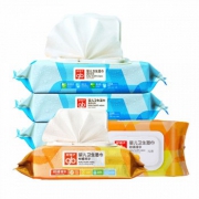 好孩子 婴幼儿海洋水润湿巾80片*3包+柑橘抗菌湿巾72片*2包