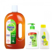滴露 消毒液750ml 送洗手液 衣物除菌液